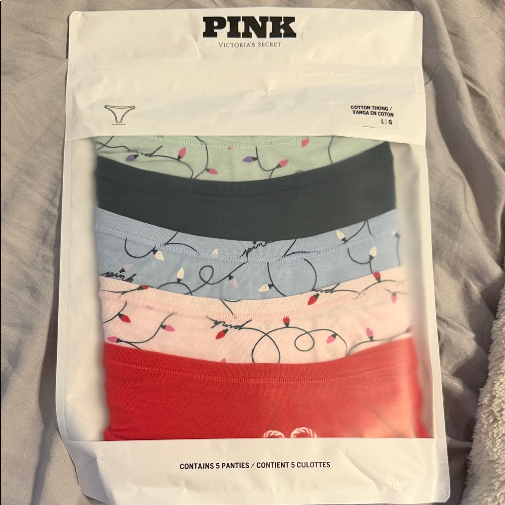 Victoria's Secret PINK Colorful Panties Set